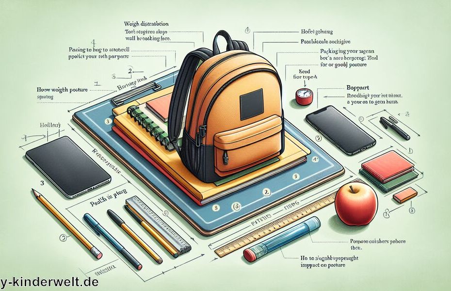 Schulranzen richtig packen: Tipps für eine gesunde Haltung