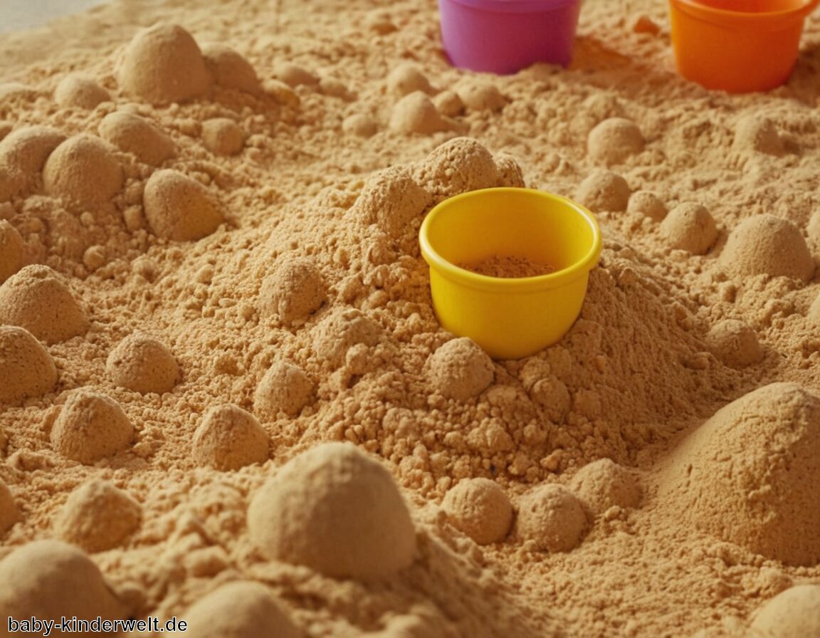 Lagerung und Haltbarkeit bedenken   - Kinetic Sand selber machen - So kann man Geld sparen