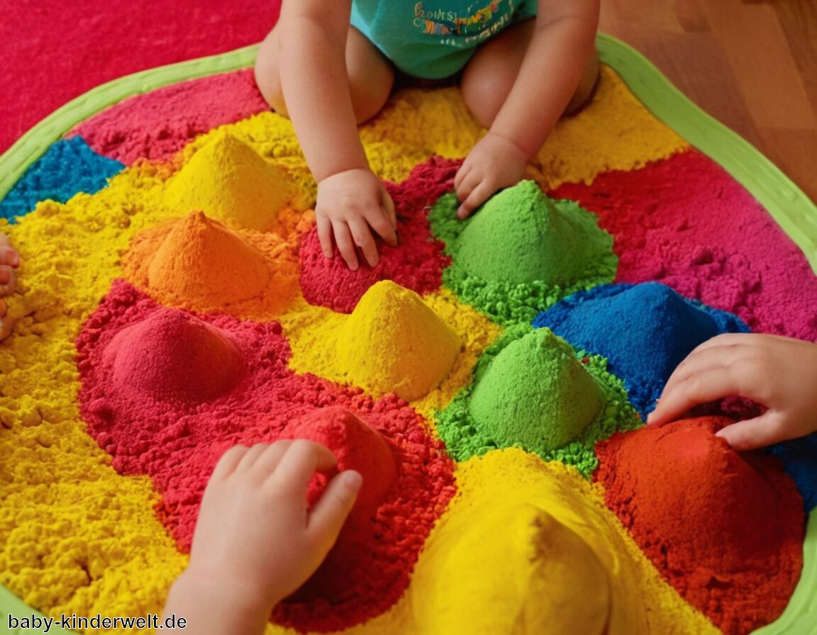 Tipps zur Verwendung und Spielmöglichkeiten   - Kinetic Sand selber machen - So kann man Geld sparen